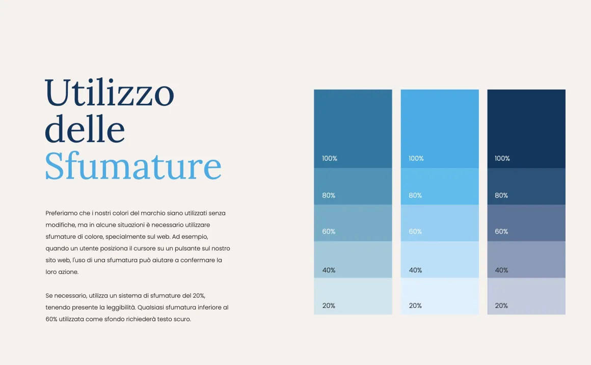 SGD — Le regole d'uso del colore